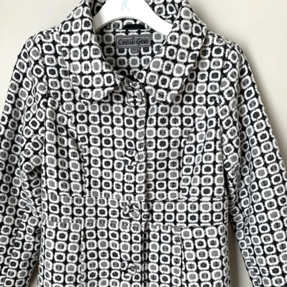 Vintage Cecil Gee size M wool coat - Picture 2 of 13